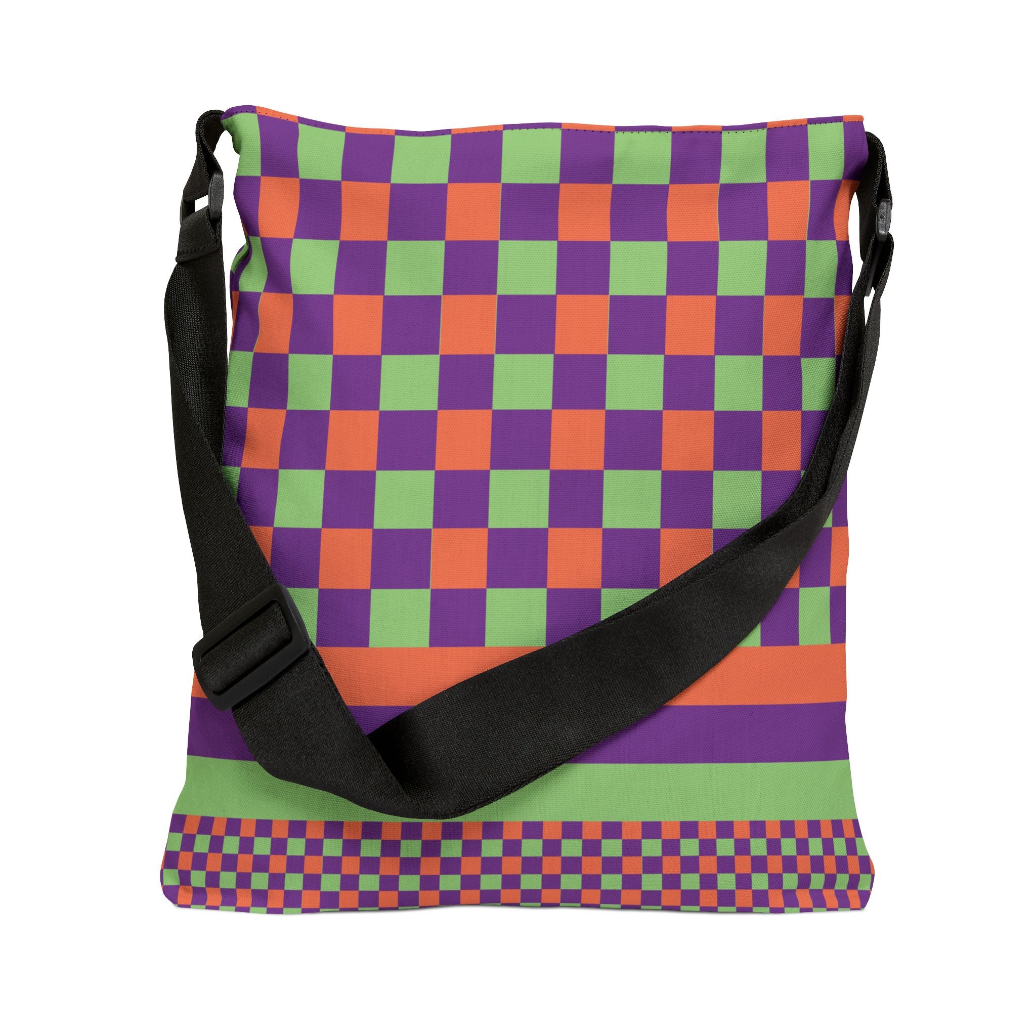 Colorblock Geometric Tote Bag