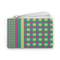 Colorblock Clutch Bag