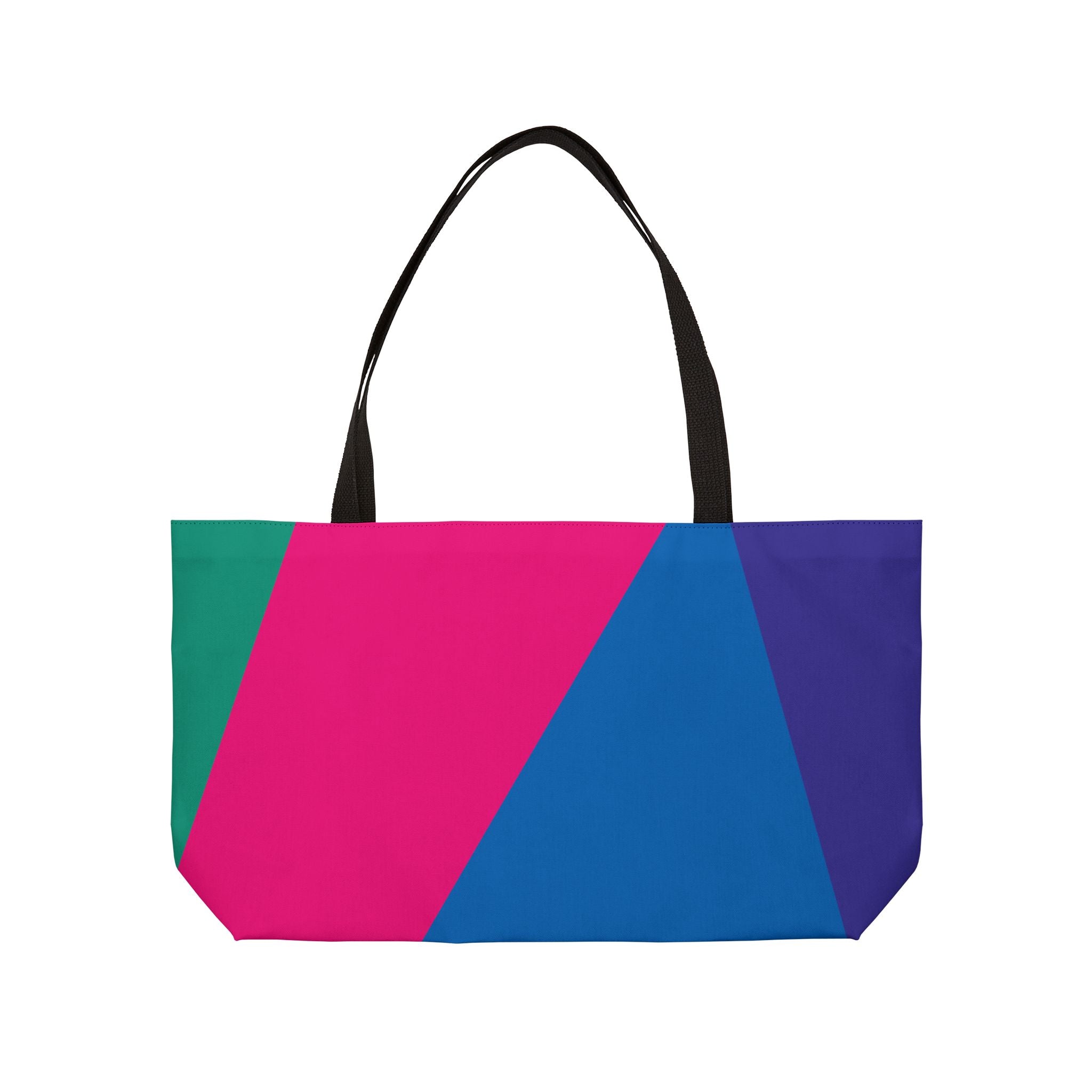 Colorblock Tote Bag