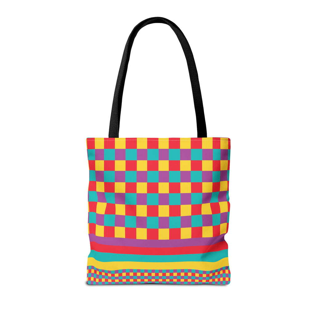 Colorblock Tote Bag