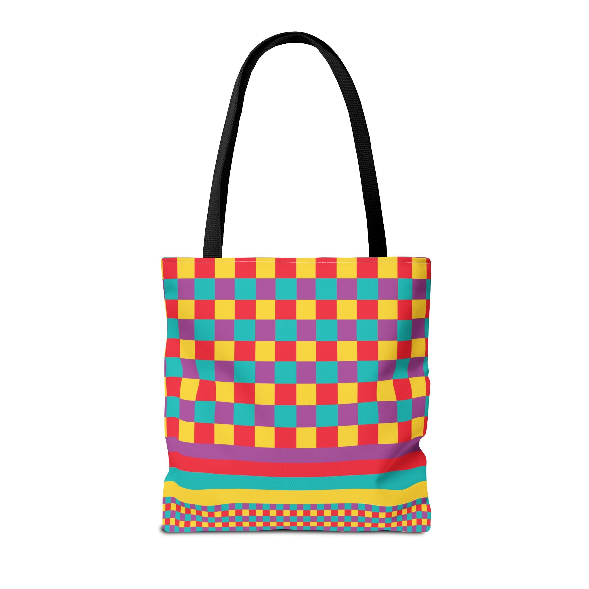 Colorblock Tote Bag