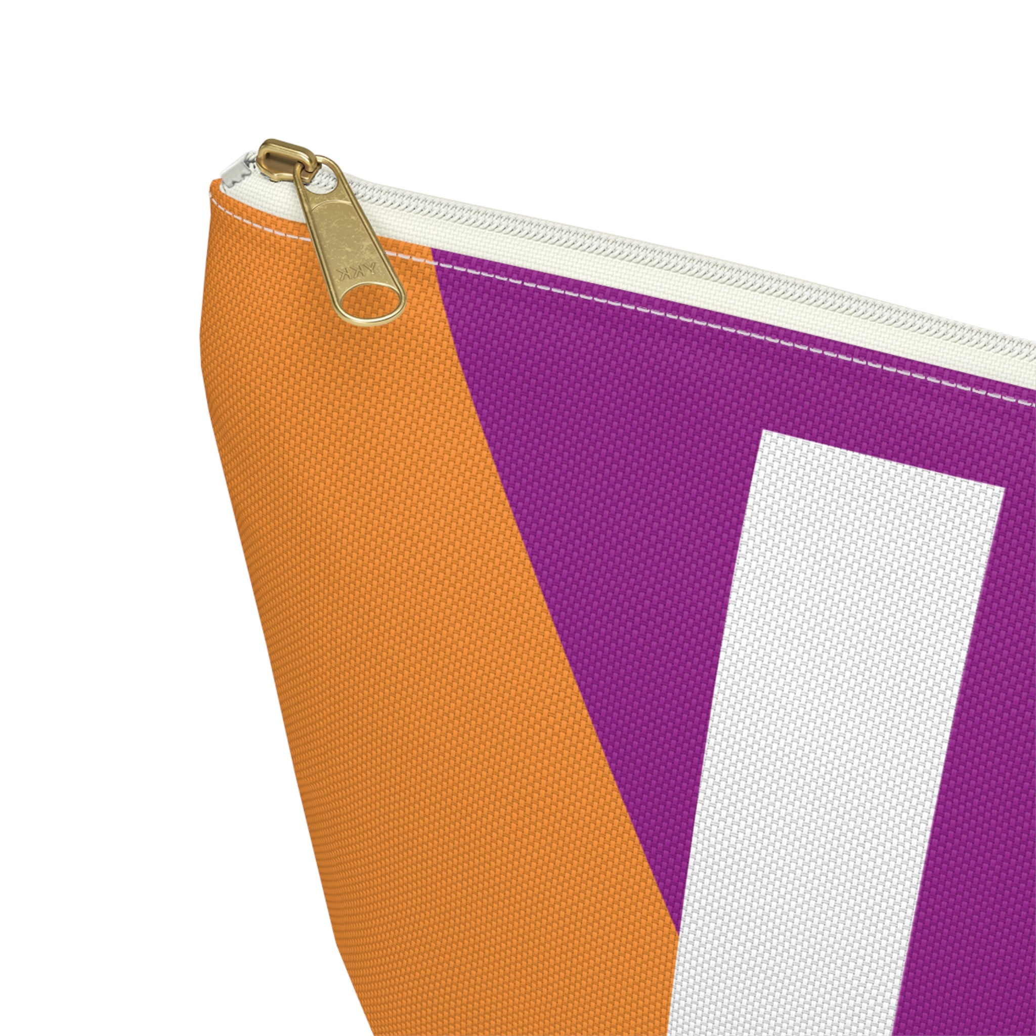 Colorblock Accessory Pouch — Monogram U T-Bottom Cosmetic Bag