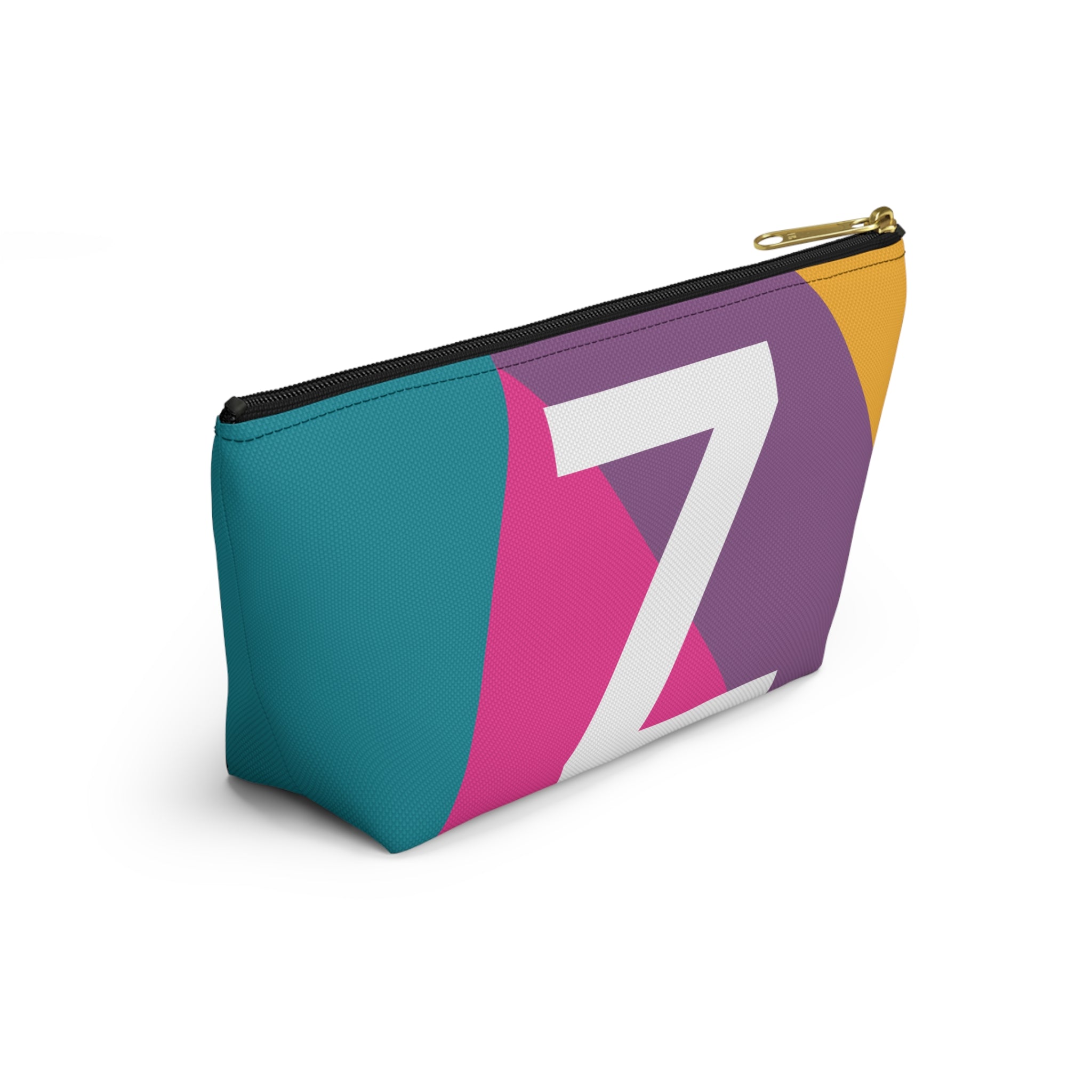 Colorblock Accessory Pouch — Monogram Z T-Bottom Cosmetic Bag