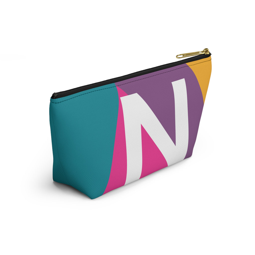 Colorblock Accessory Pouch — Monogram N T-Bottom Cosmetic Bag