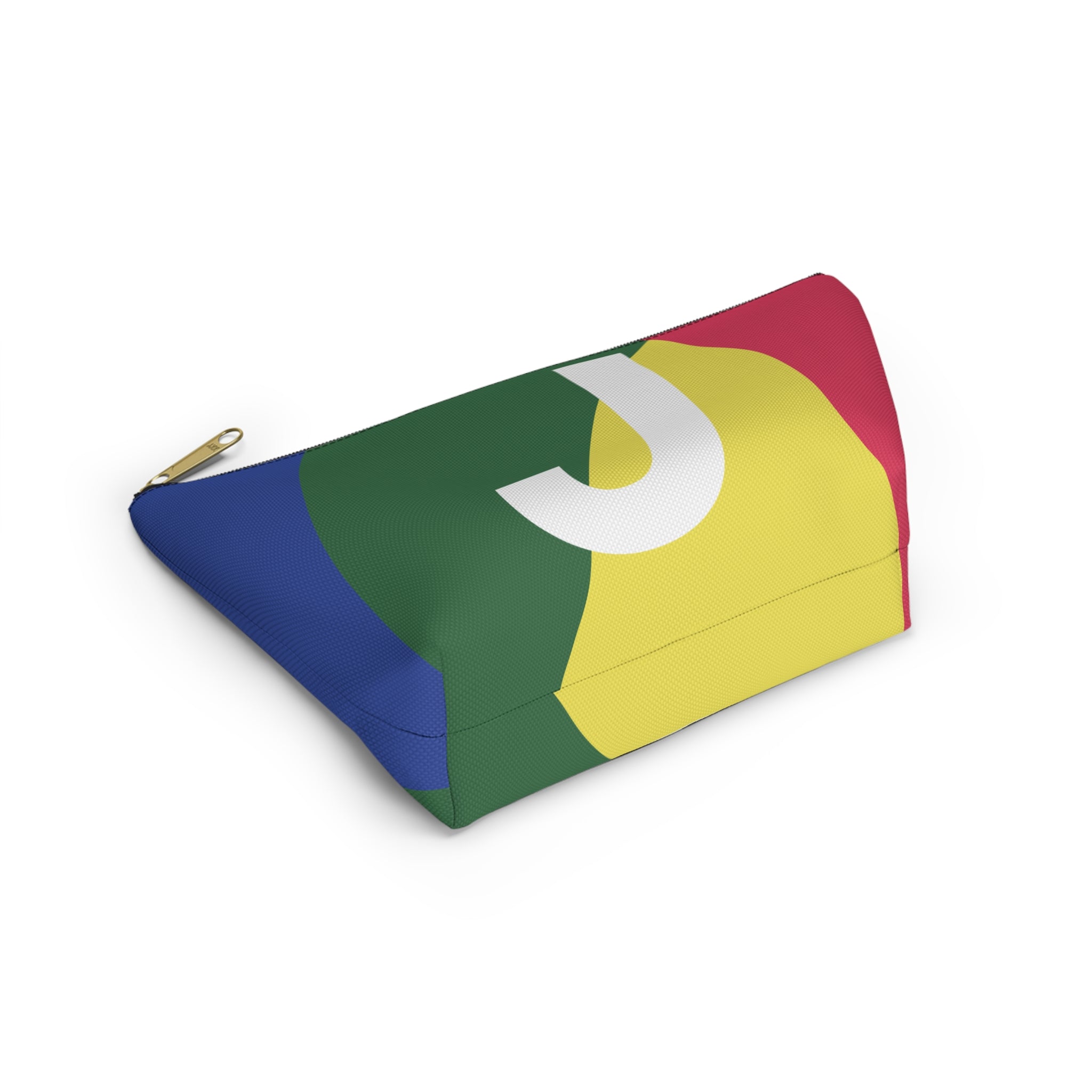 Colorblock Accessory Pouch — Monogram J T-Bottom Cosmetic Bag