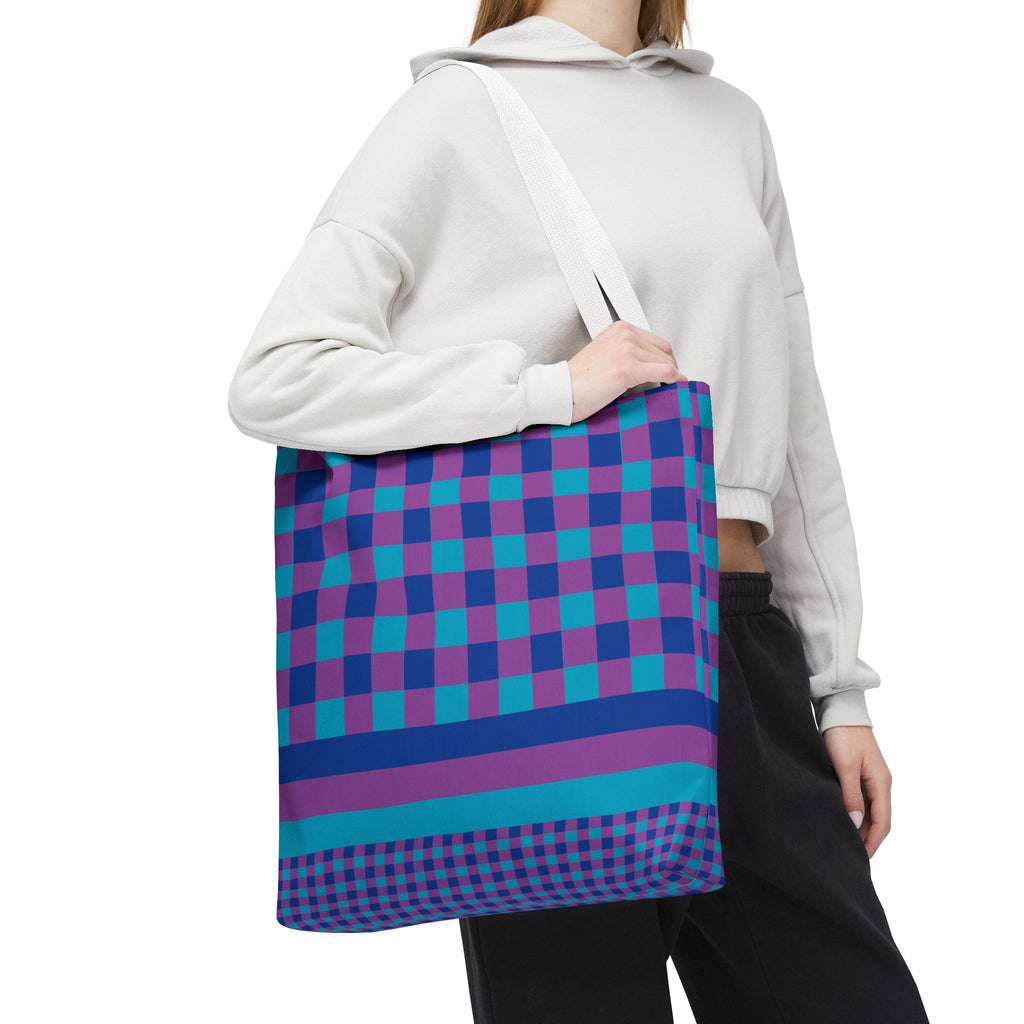 Colorblock Tote Bag