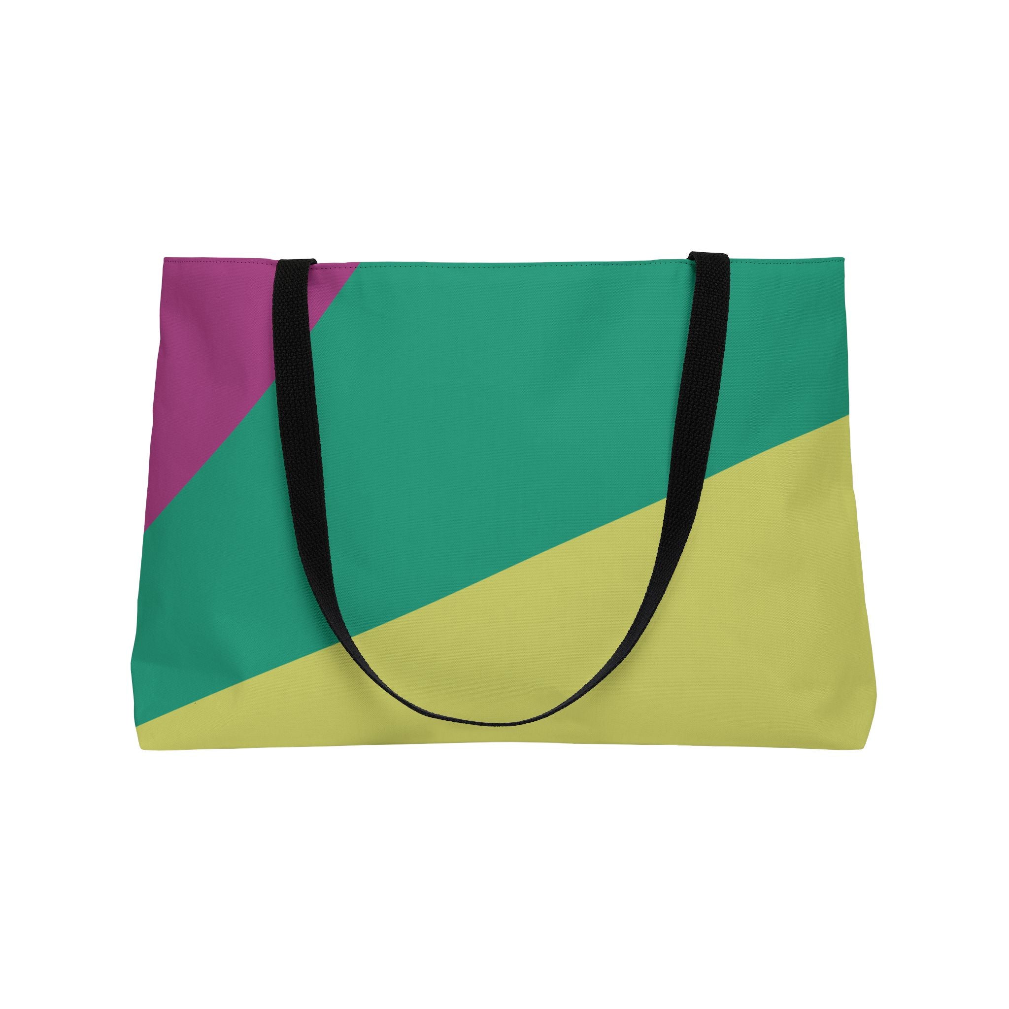 Colorblock Tote Bag
