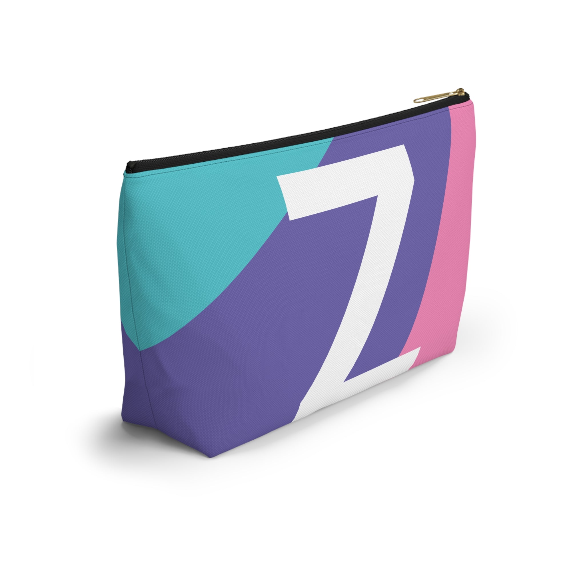 Colorblock Accessory Pouch — Monogram Z T-Bottom Cosmetic Bag