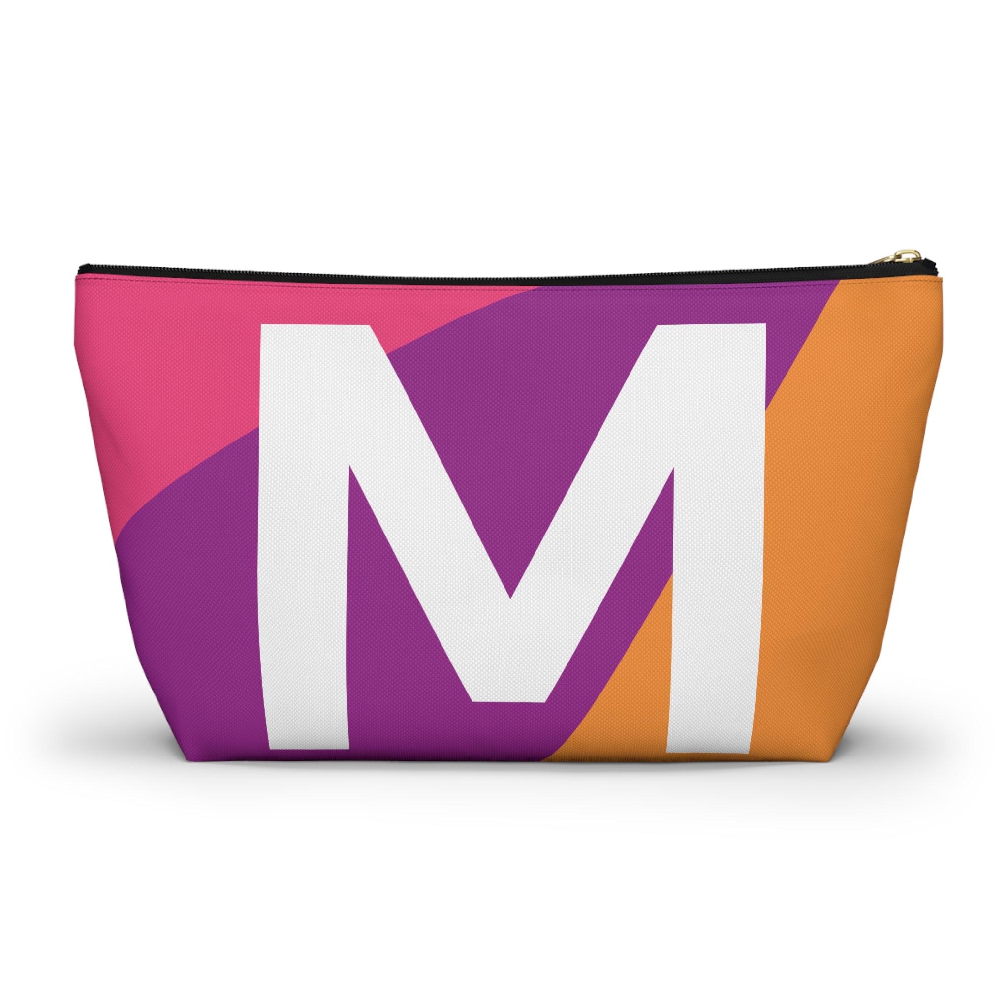 Colorblock Accessory Pouch — Monogram M T-Bottom Cosmetic Bag