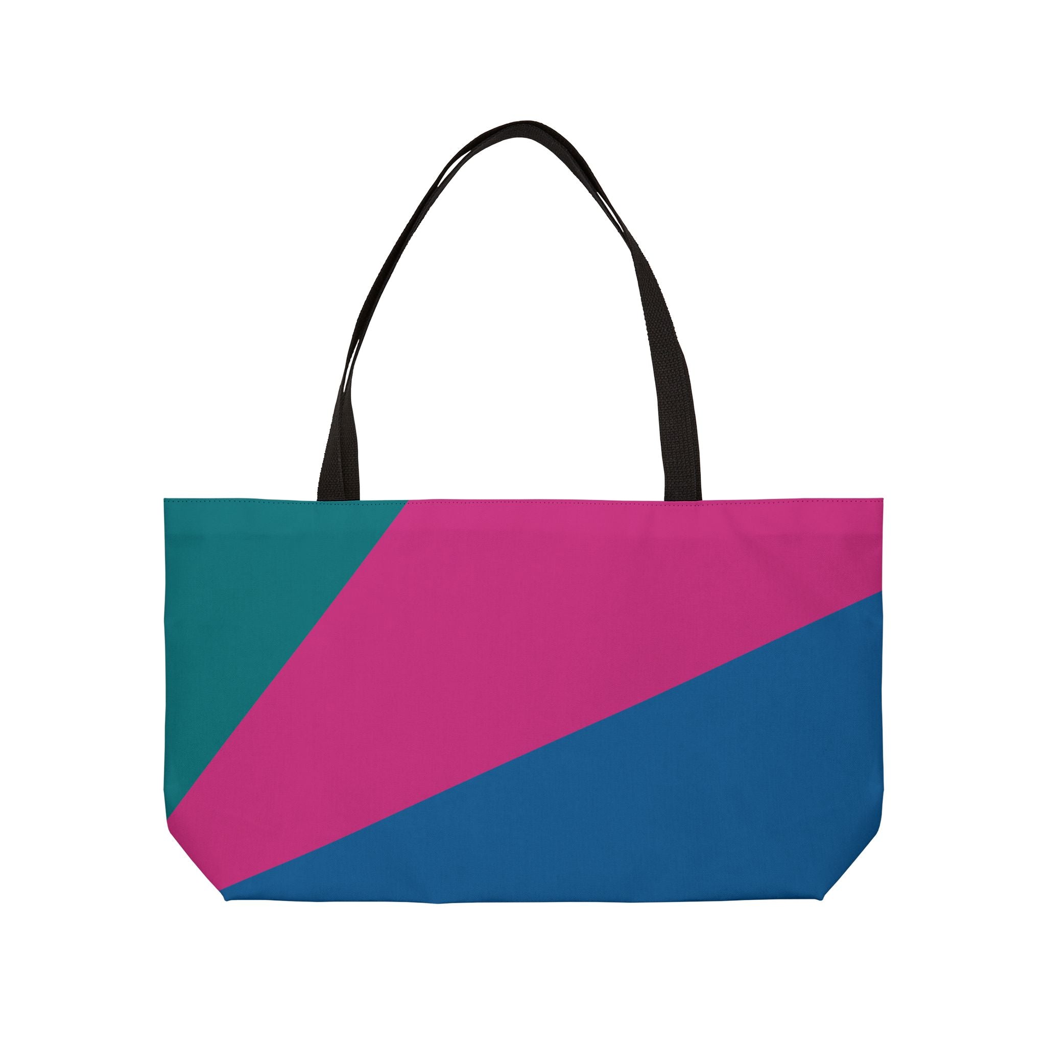 Colorblock Tote Bag