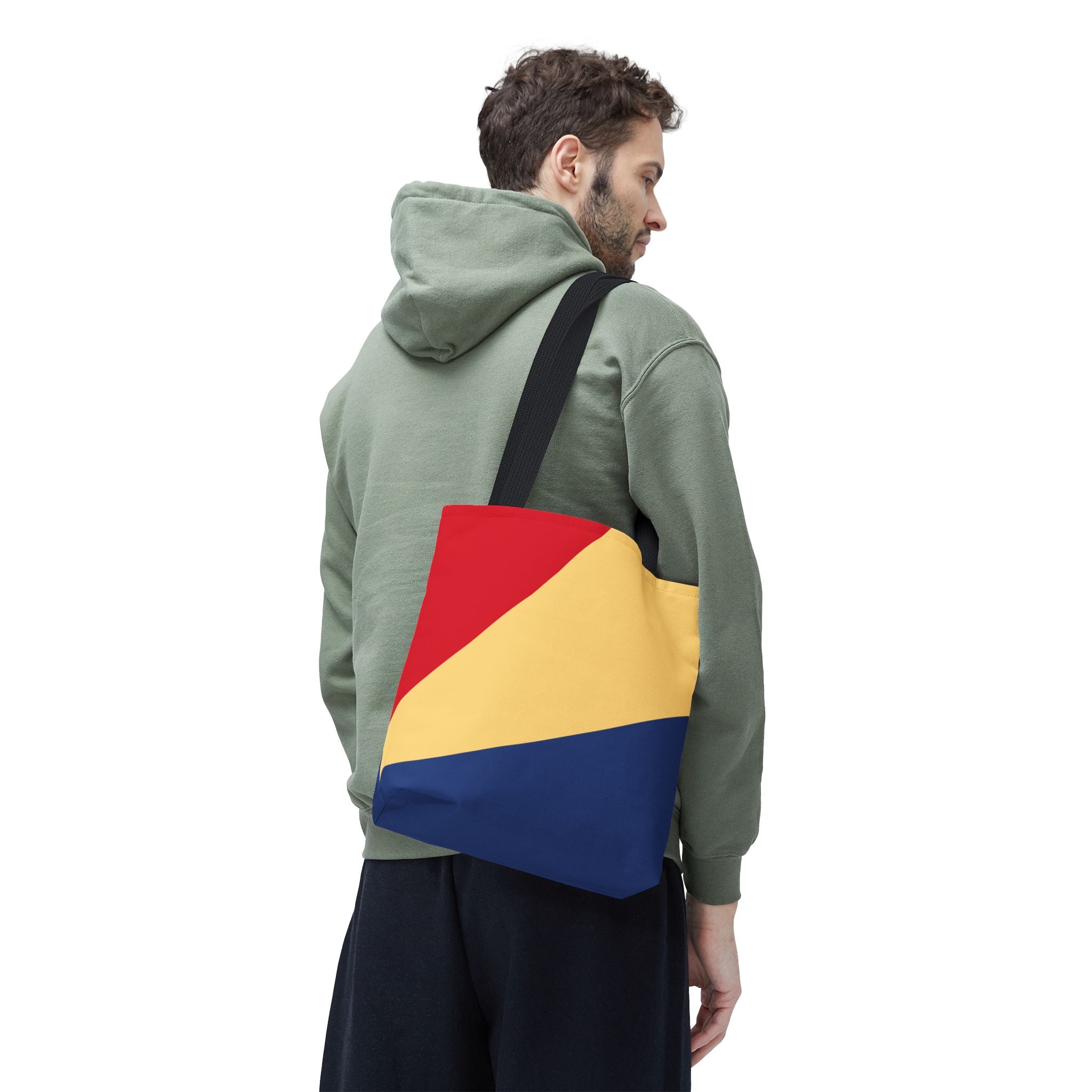 Colorblock Tote Bag