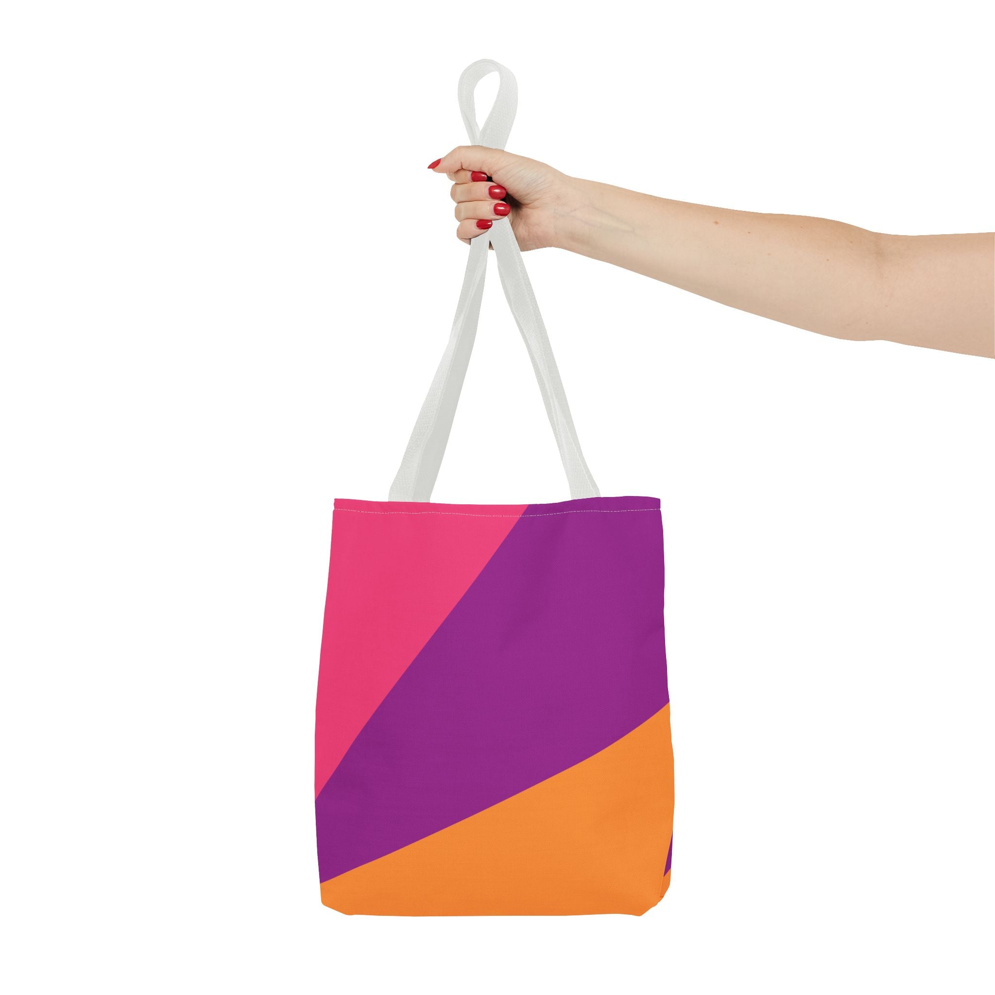Colorblock Tote Bag