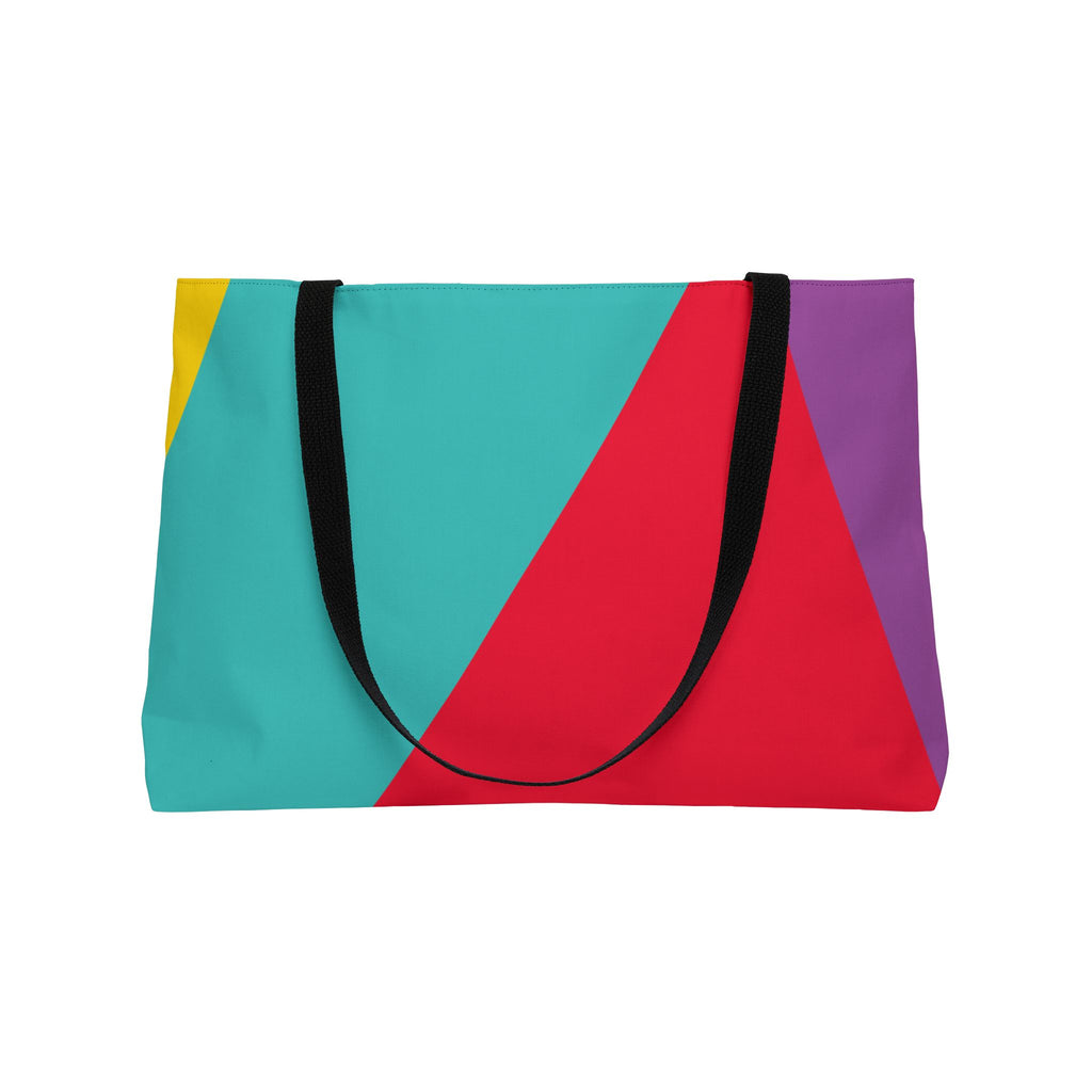 Colorblock Tote Bag
