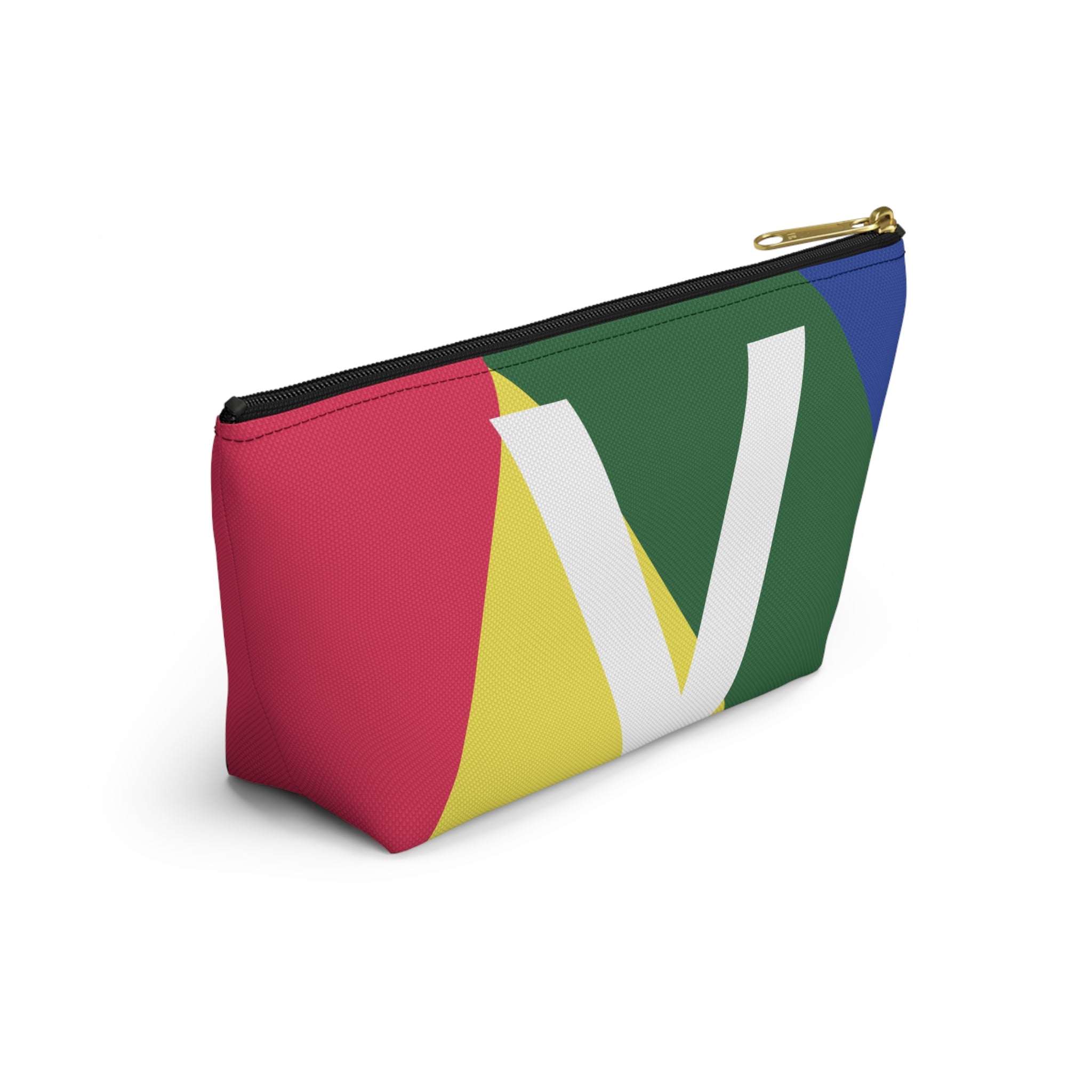 Colorblock Accessory Pouch — Monogram V T-Bottom Cosmetic Bag