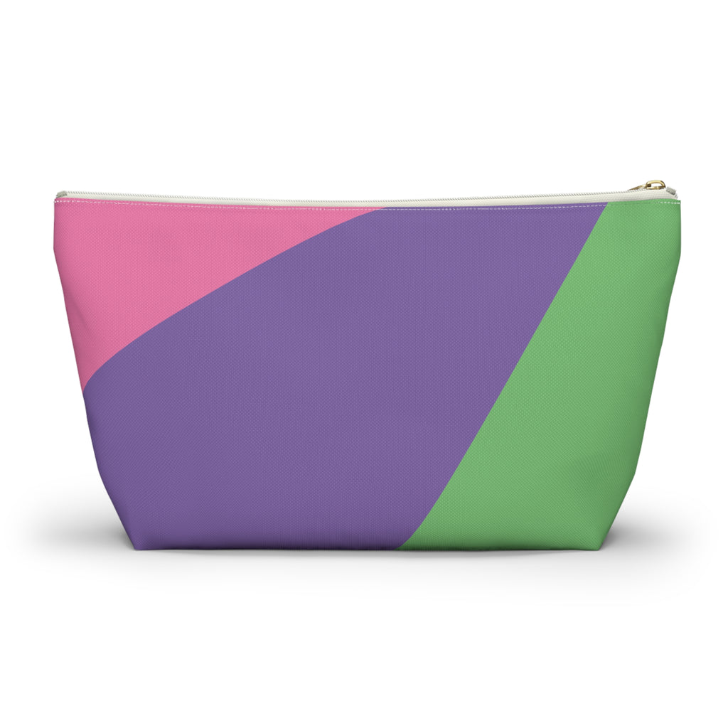 Colorblock Accessory Pouch