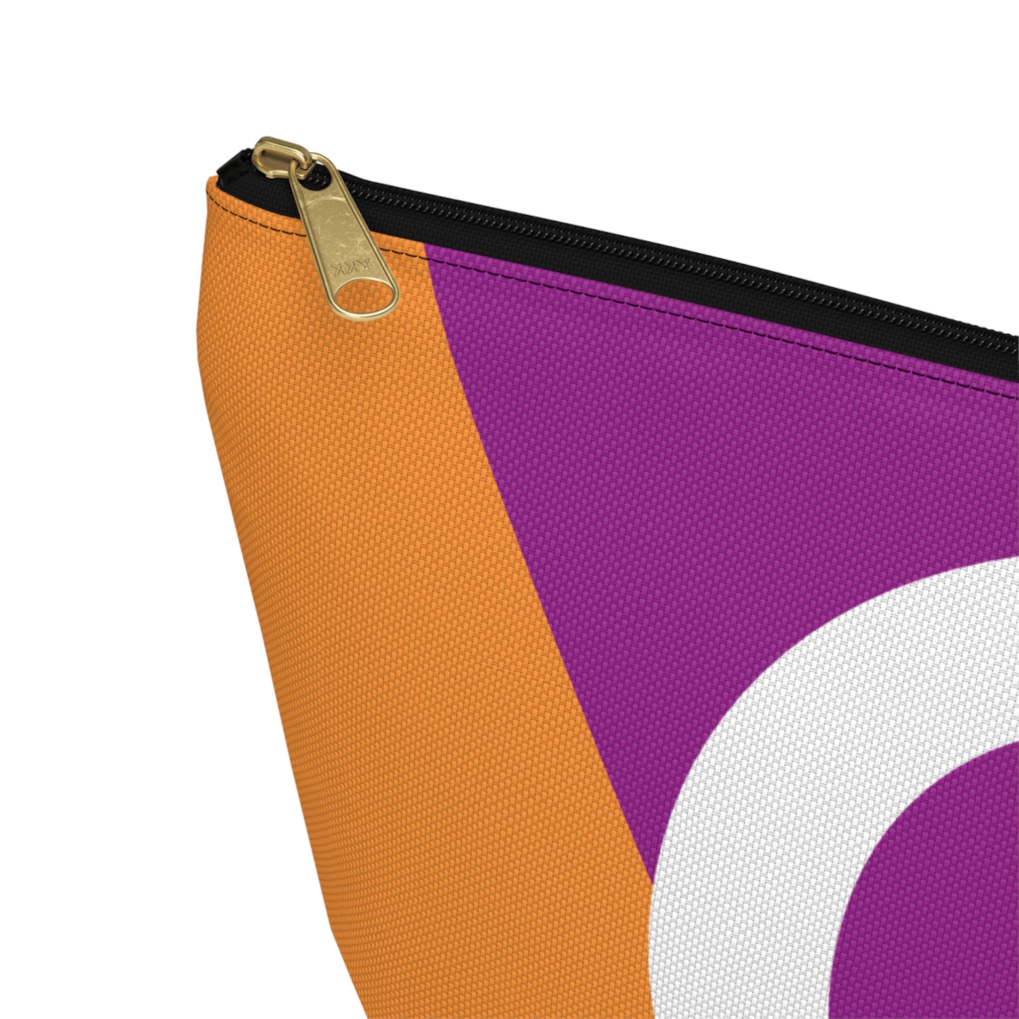 Colorblock Accessory Pouch — Monogram Q T-Bottom Cosmetic Bag