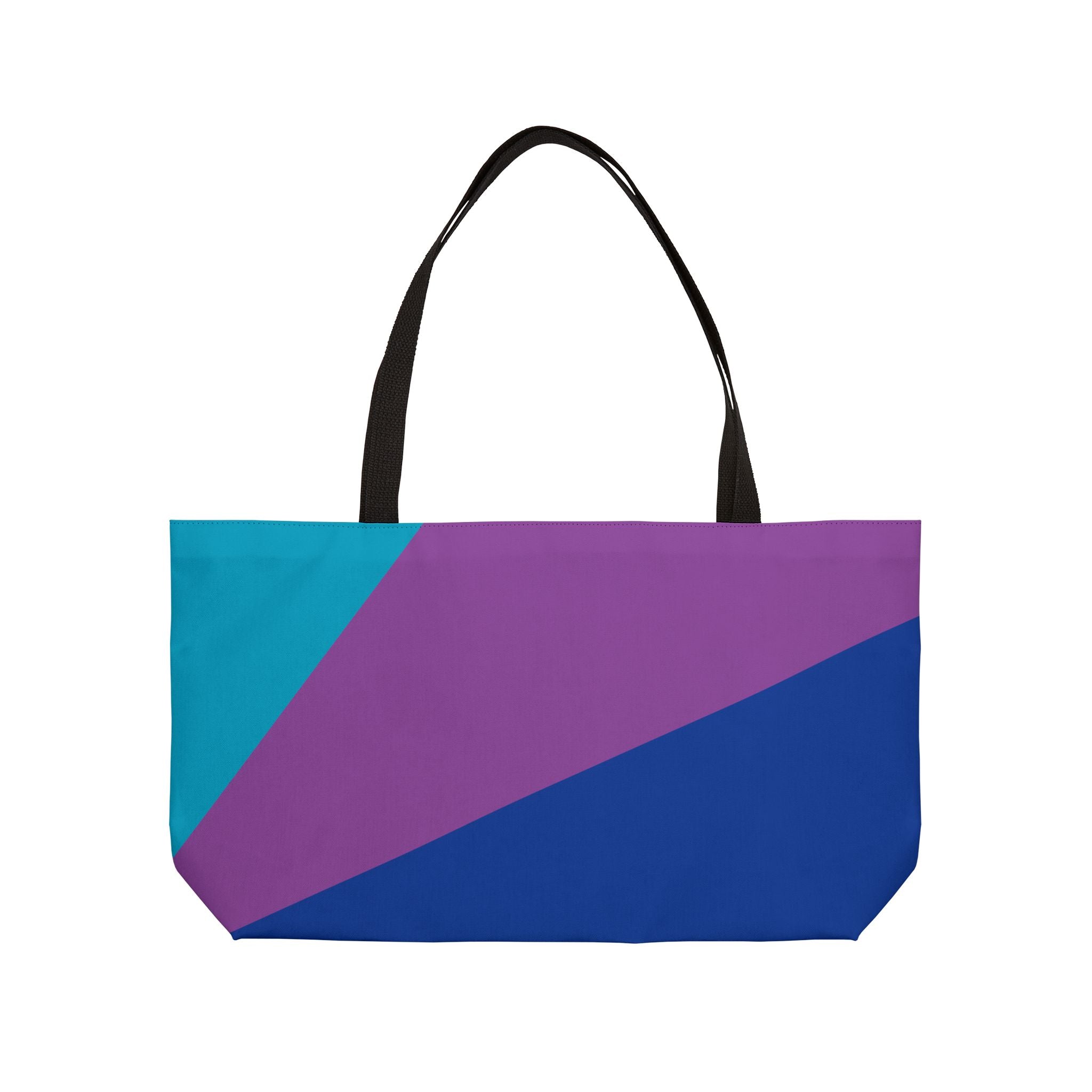 Colorblock Tote Bag