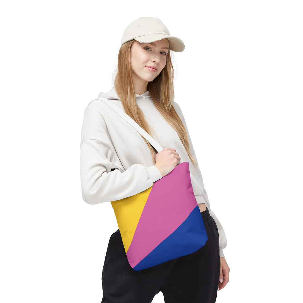 Colorblock Tote Bag