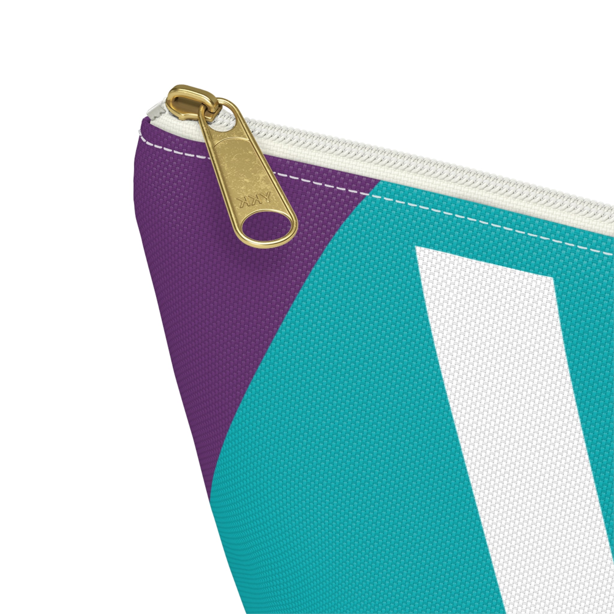 Colorblock Accessory Pouch — Monogram V T-Bottom Cosmetic Bag