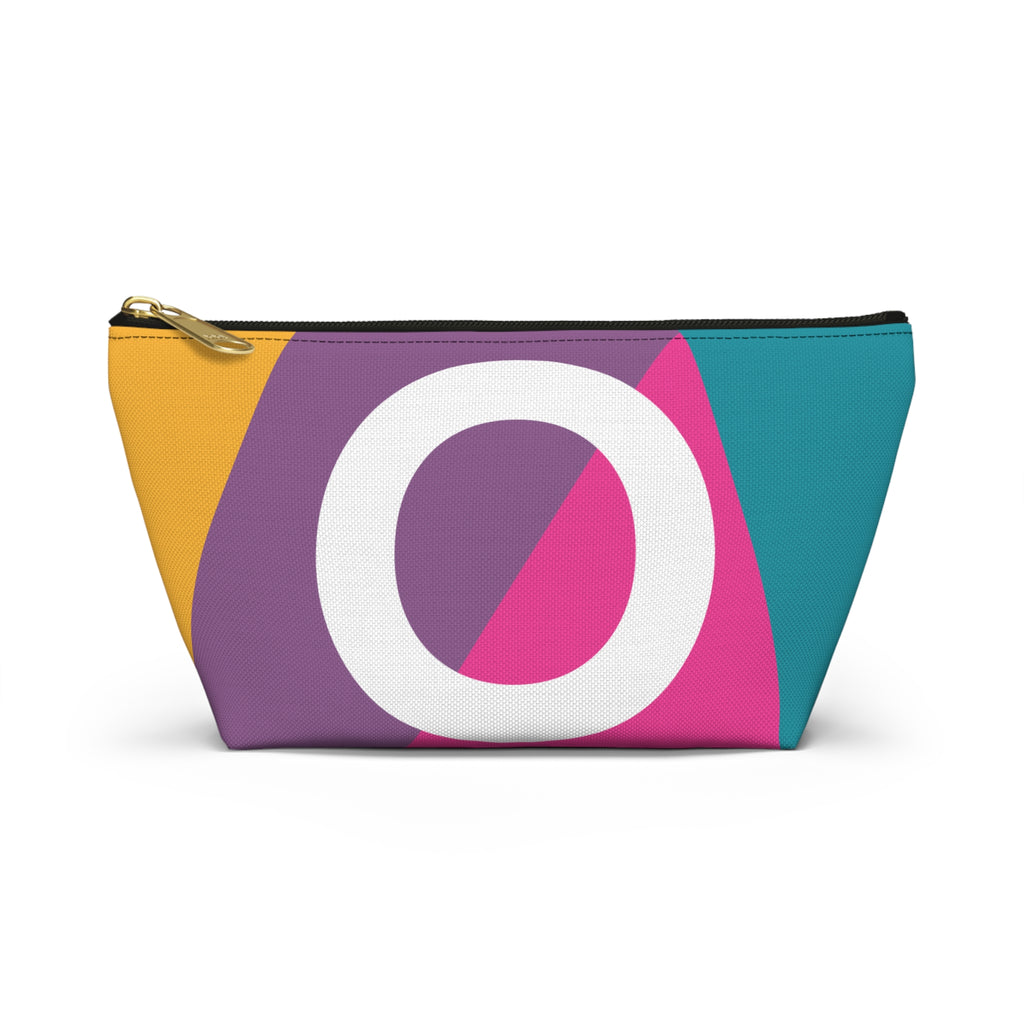 Colorblock Accessory Pouch — Monogram O T-Bottom Cosmetic Bag