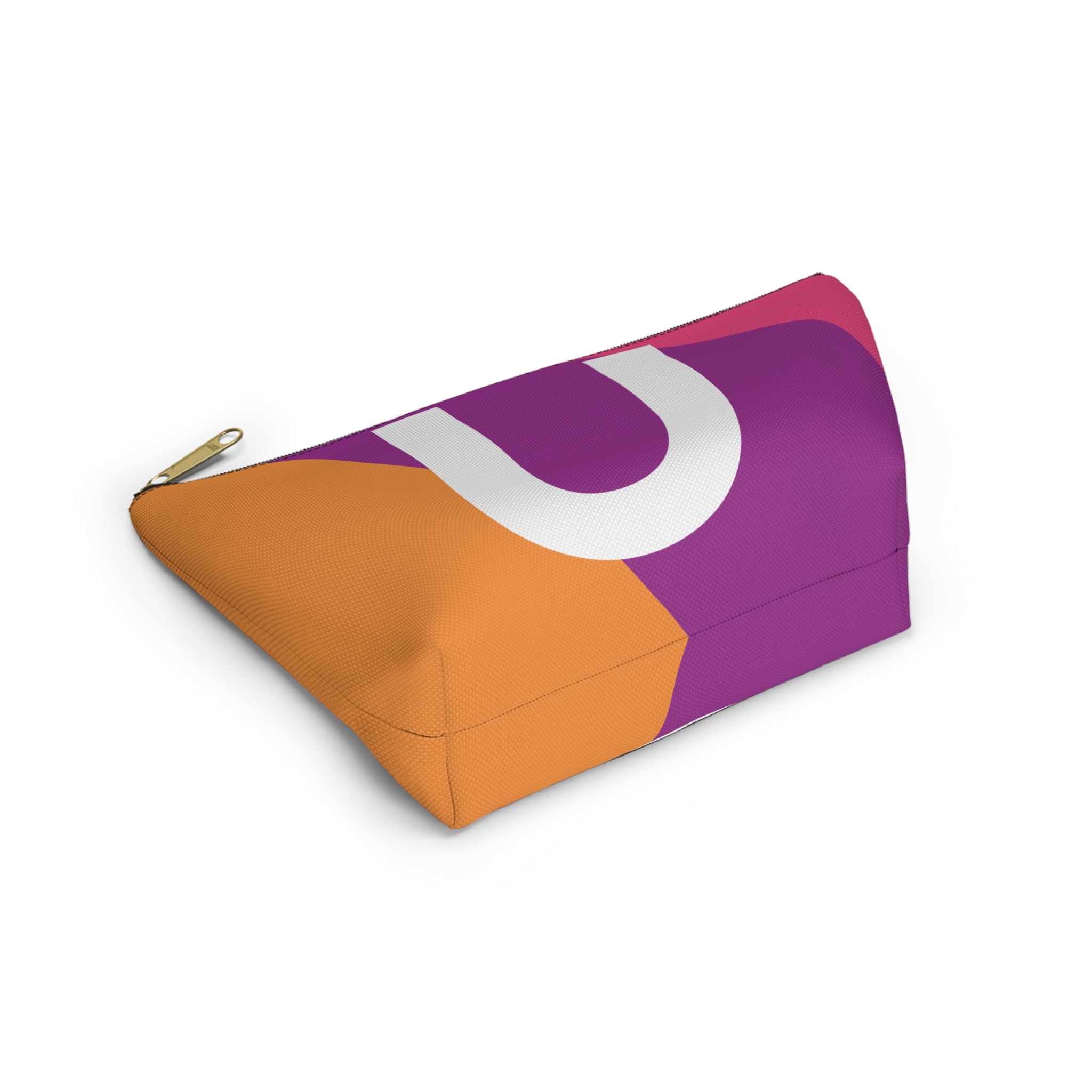 Colorblock Accessory Pouch — Monogram U T-Bottom Cosmetic Bag