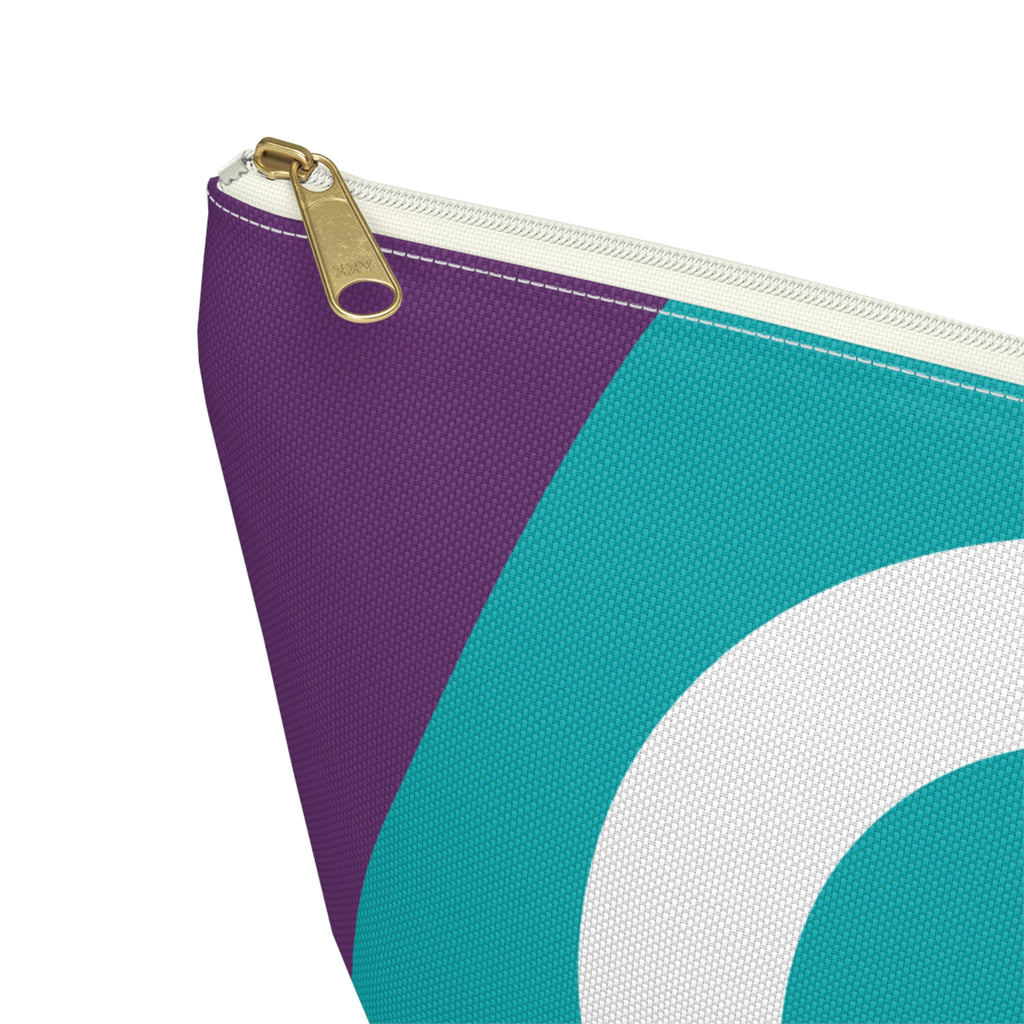 Colorblock Accessory Pouch — Monogram O T-Bottom Cosmetic Bag