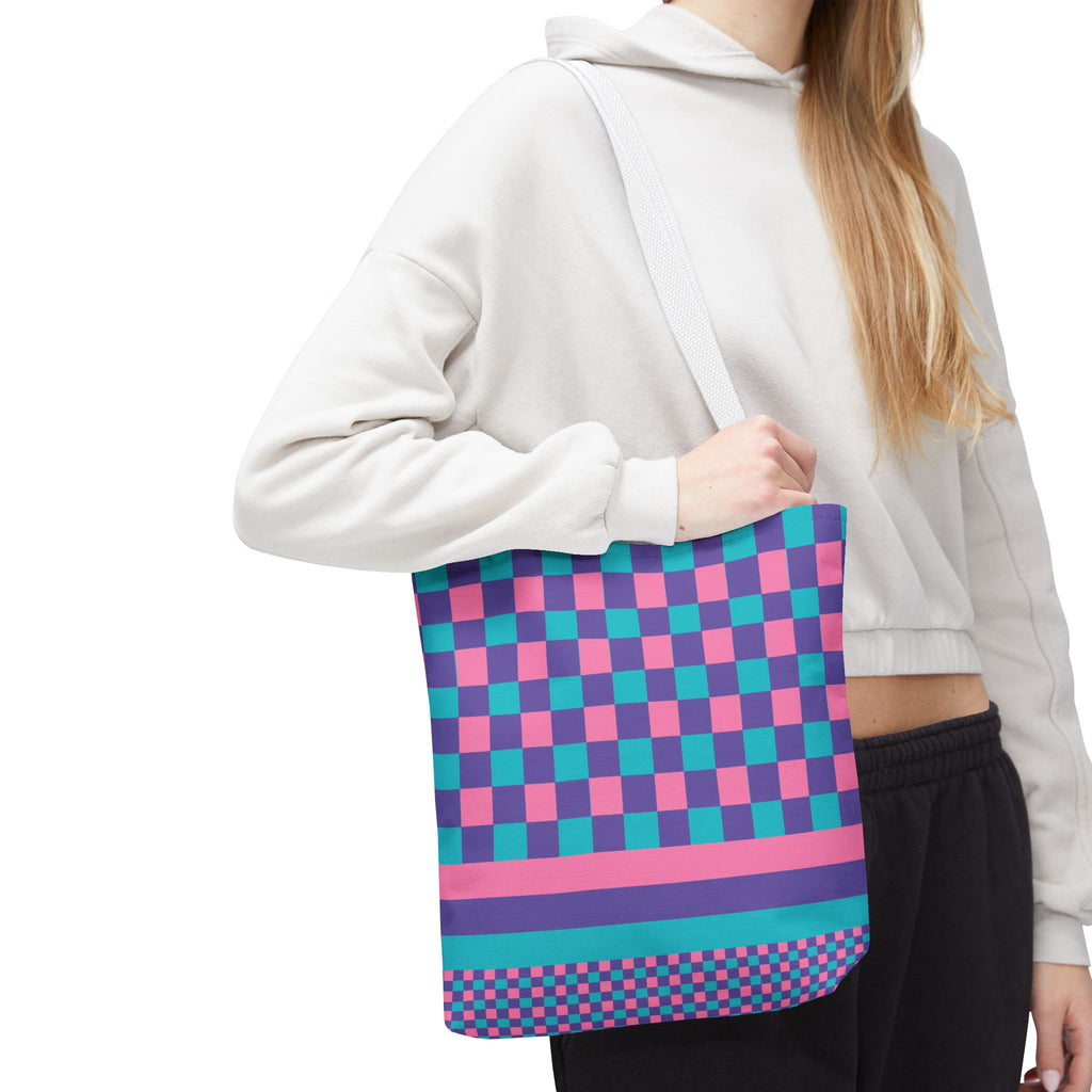 Colorblock Tote Bag