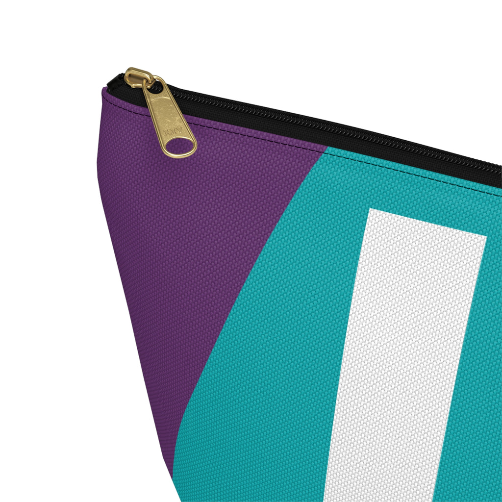 Colorblock Accessory Pouch — Monogram U T-Bottom Cosmetic Bag