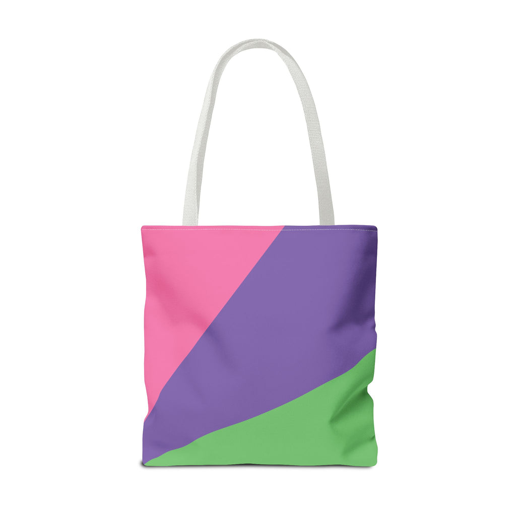 Colorblock Tote Bag