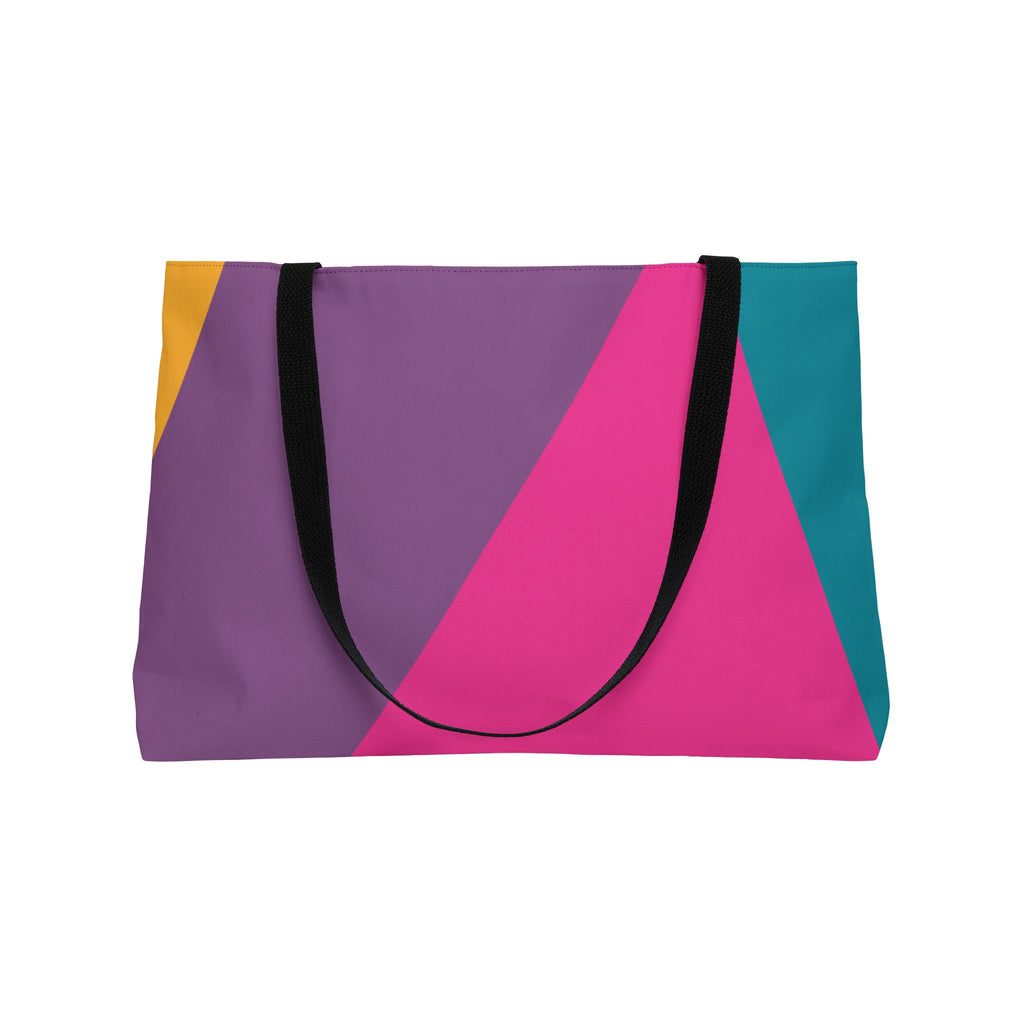 Colorblock Tote Bag