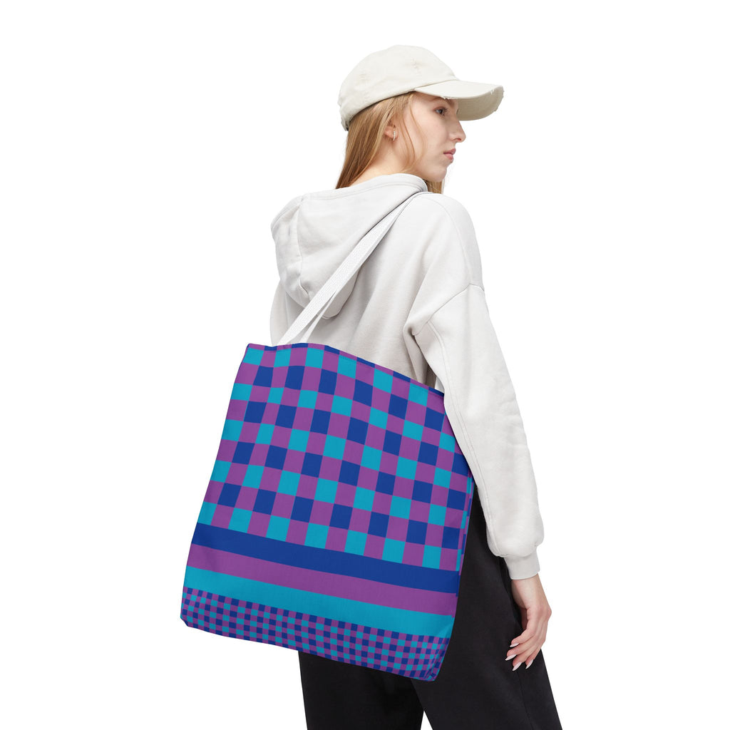 Colorblock Tote Bag