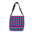 Colorblock Geometric Tote Bag