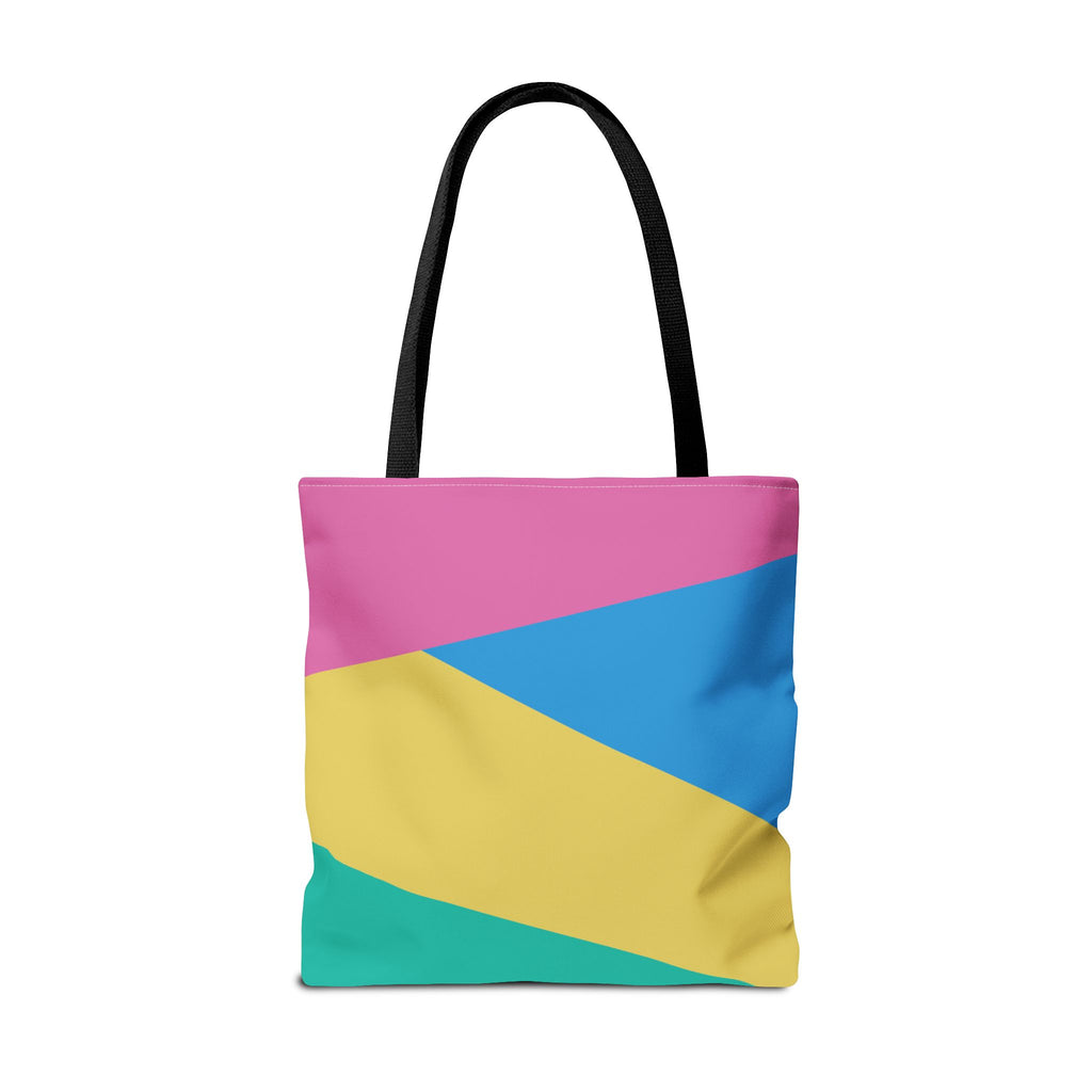 Colorblock Tote Bag