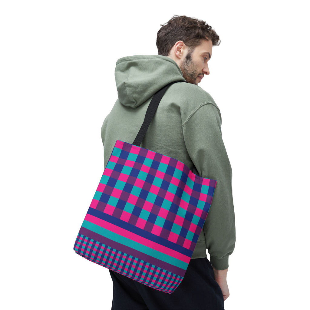 Colorblock Tote Bag