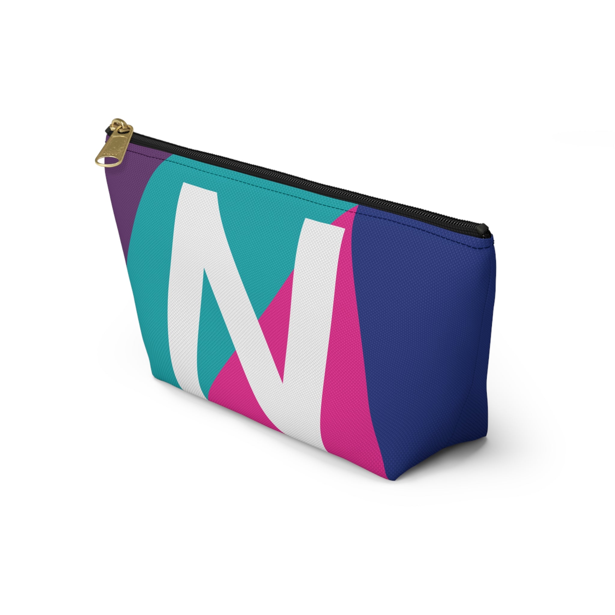 Colorblock Accessory Pouch — Monogram N T-Bottom Cosmetic Bag