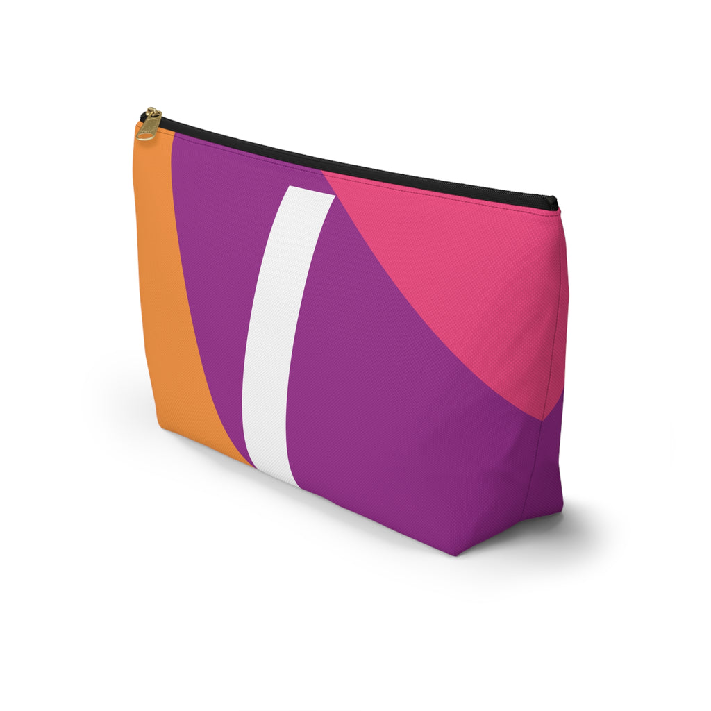 Copy of Colorblock Accessory Pouch — Monogram I T-Bottom Cosmetic Bag
