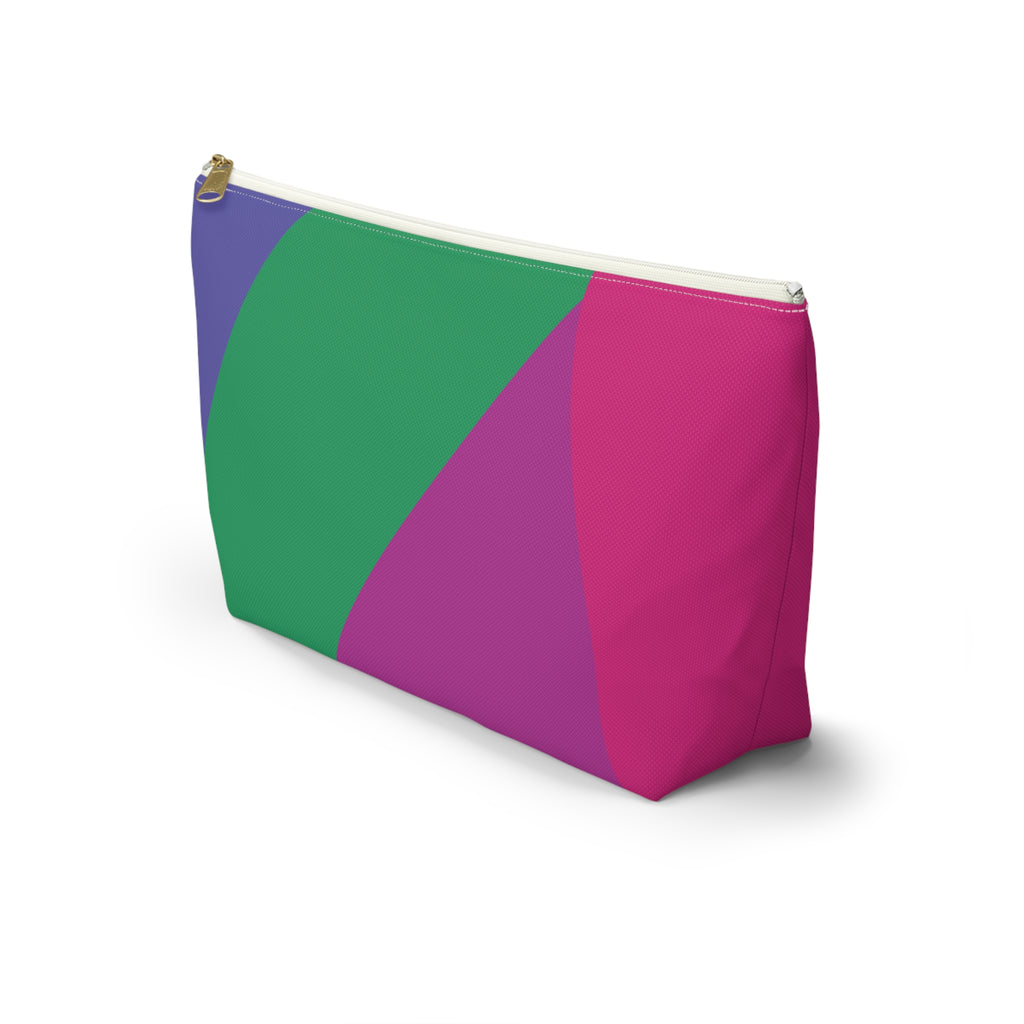 Colorblock Accessory Pouch
