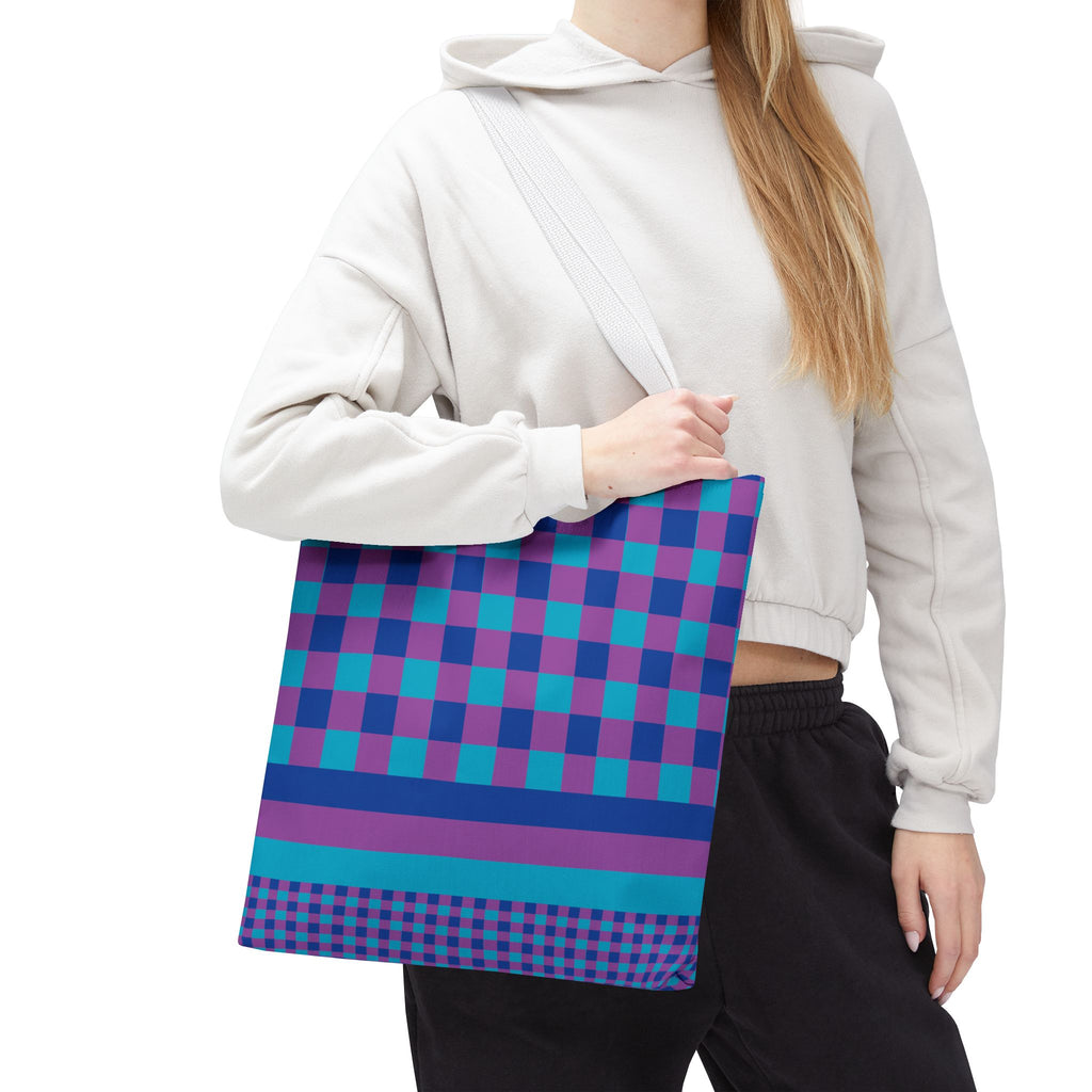 Colorblock Tote Bag