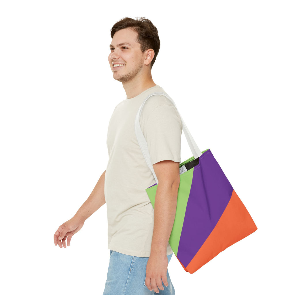 Colorblock Tote Bag