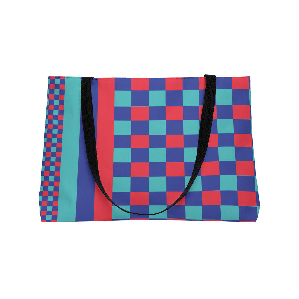 Colorblock Tote Bag