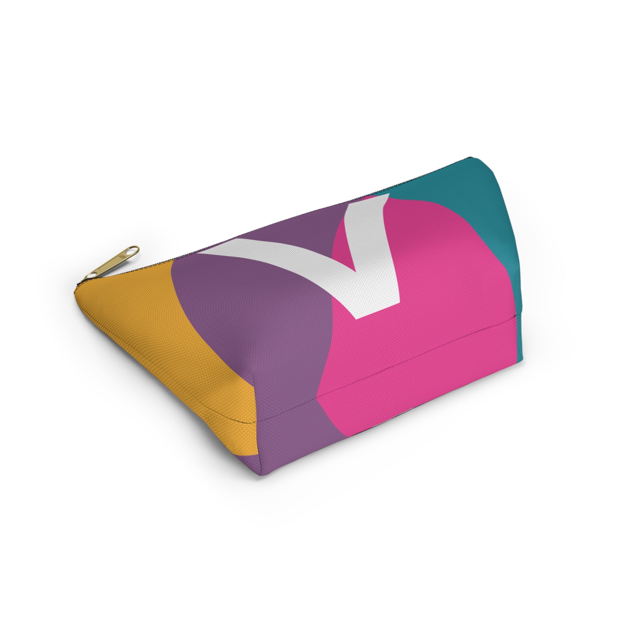 Colorblock Accessory Pouch — Monogram V T-Bottom Cosmetic Bag