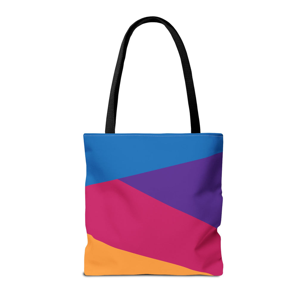 Colorblock Tote Bag