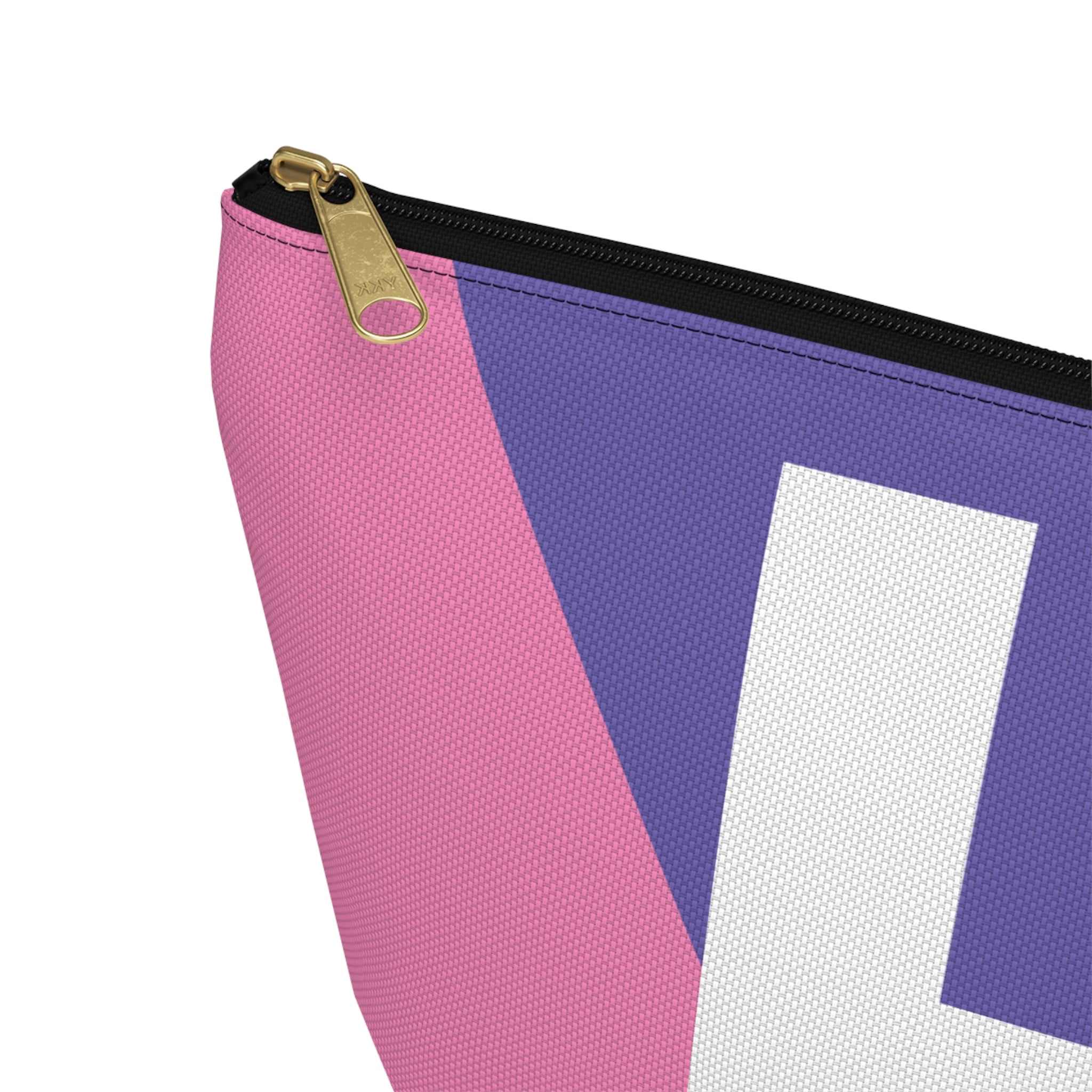 Colorblock Accessory Pouch — Monogram H T-Bottom Cosmetic Bag