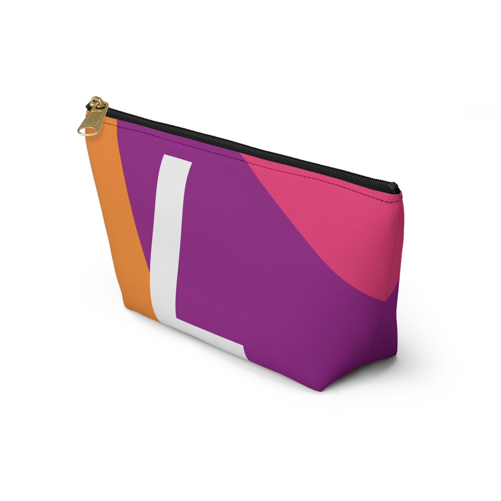 Colorblock Accessory Pouch — Monogram L T-Bottom Cosmetic Bag