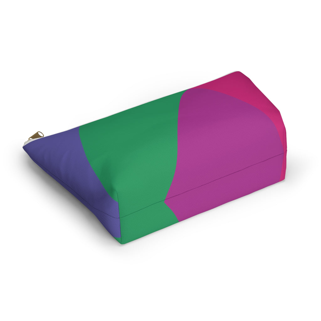 Colorblock Accessory Pouch