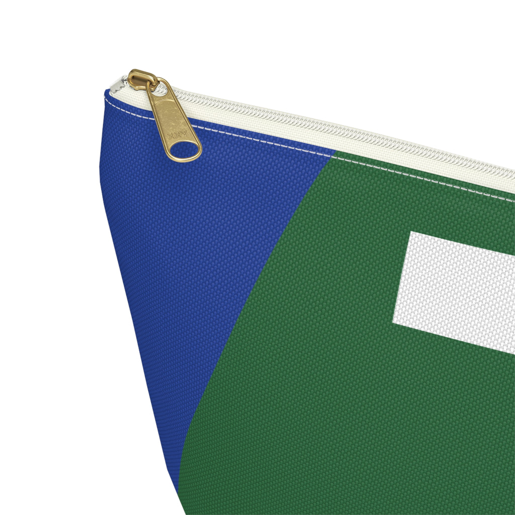 Colorblock Accessory Pouch — Monogram Z T-Bottom Cosmetic Bag