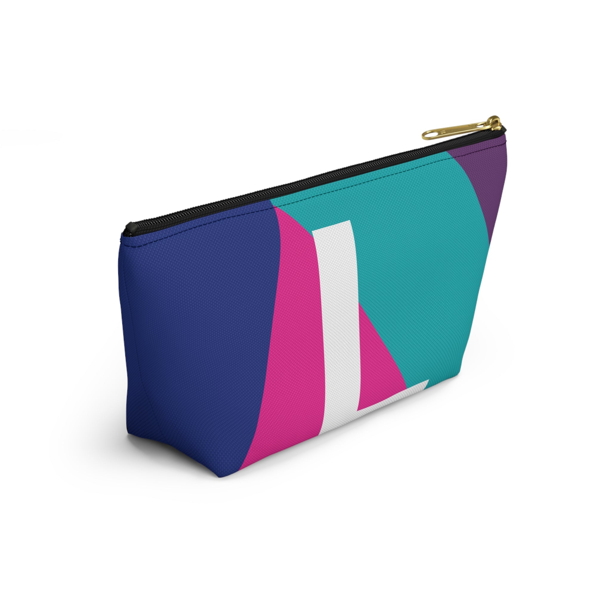 Colorblock Accessory Pouch — Monogram L T-Bottom Cosmetic Bag