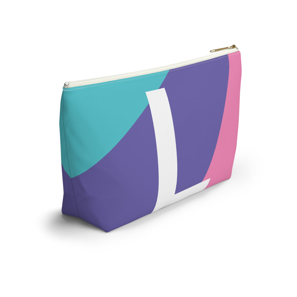 Colorblock Accessory Pouch — Monogram L T-Bottom Cosmetic Bag