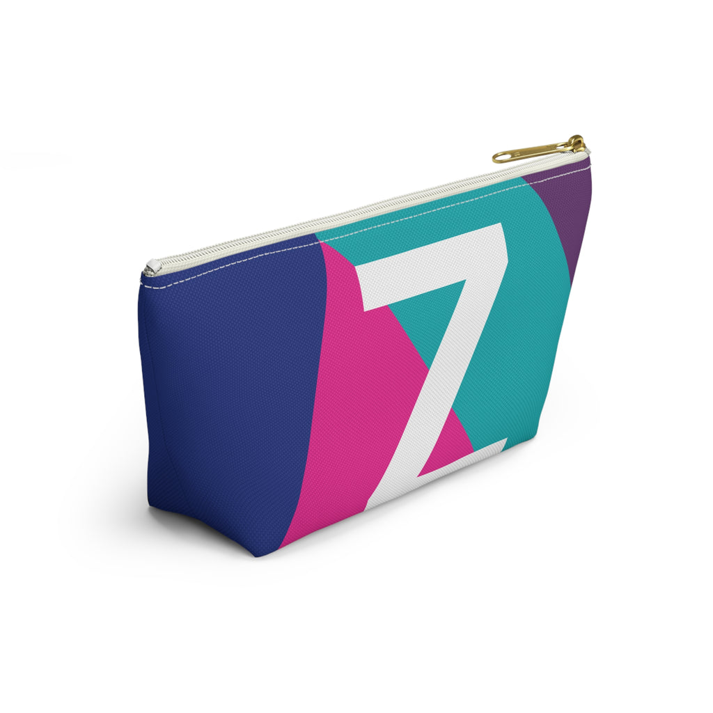 Colorblock Accessory Pouch — Monogram Z T-Bottom Cosmetic Bag