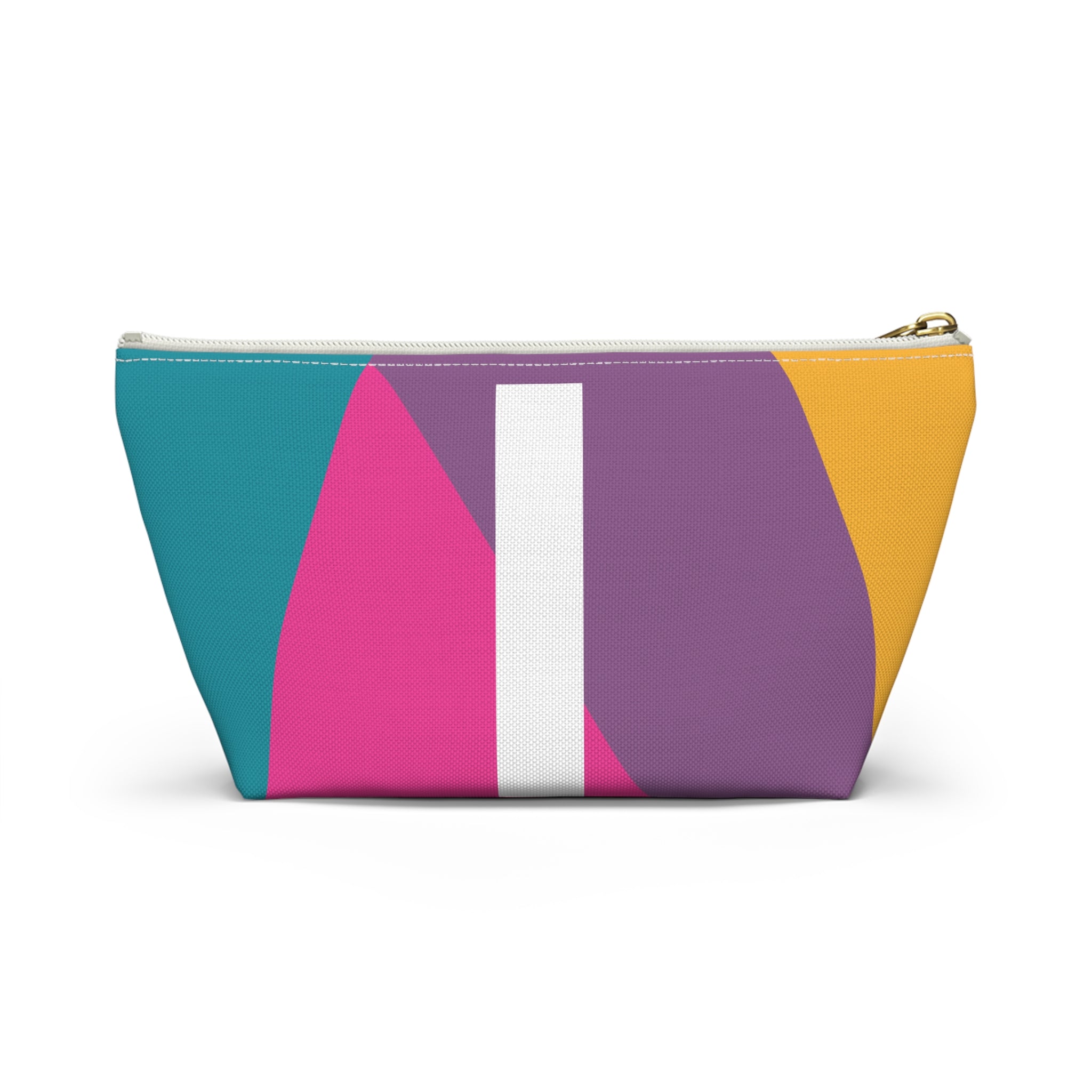 Colorblock Accessory Pouch — Monogram I T-Bottom Cosmetic Bag